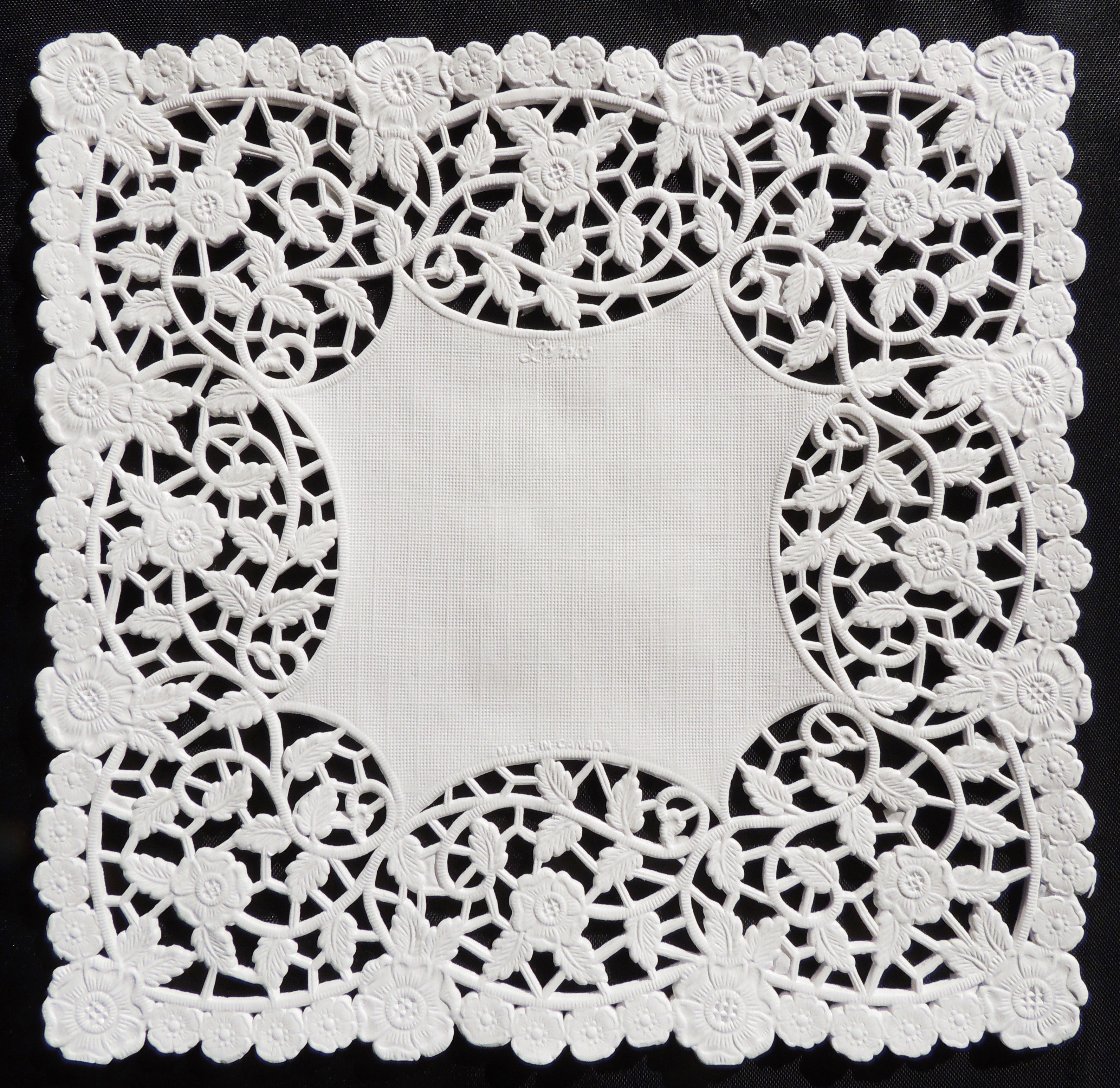 8 Paper Doilies - Whisk