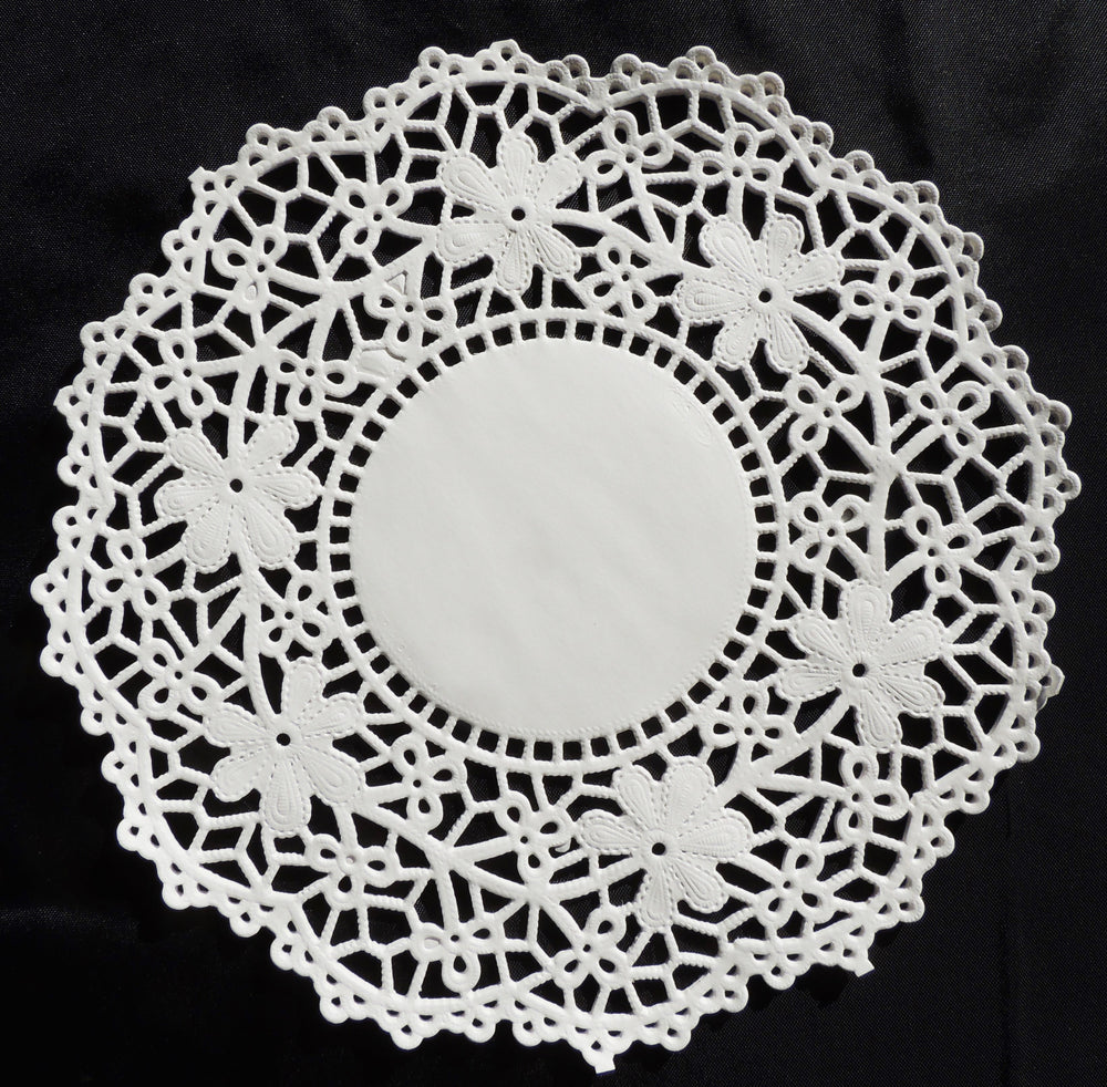 White Paper Doilies - Round and Rectangle Case Pack 144